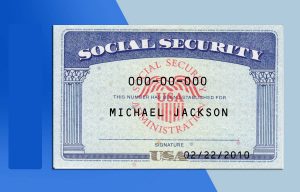 USA Social Security Card PSD Template (SSN)