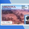 Arizona Drivers License PSD Template - Fully editable