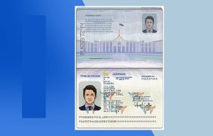 Australia Passport PSD Template - Fully editable