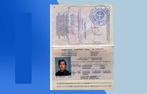 Greece Passport PSD Template - Fully editable