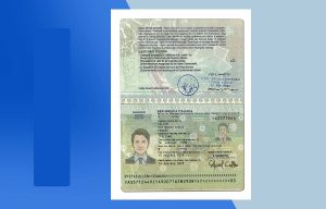 Italy Passport PSD Template - Fully editable