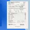 Amex Air miles Gold Card Statement PSD Template -Fully editable