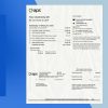 Arizona Utility Bill PSD Template - Fully editable