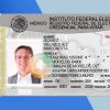 Mexican IFE Card PSD Template New- Fully editable