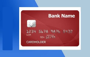 Red Credit Card PSD Template - Fully editable
