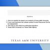 Texas A&M University ID PSD Template - Fully editable