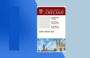 University of Chicago ID PSD Template - Fully editable