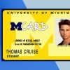 University of Michigan ID PSD Template - Fully editable