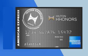 American Express Hilton HHonors Credit Card PSD Template - Fully editable