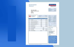 Nationwide Bank Statement Doc Template -Fully editable