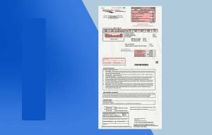 Wyoming Utility Bill PSD Template- Fully editable