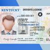 Kentucky Driver License PSD Template (New Edition) - Fully editable