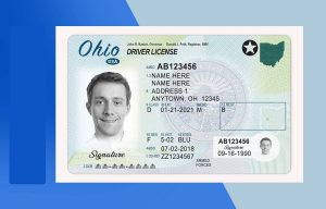 Ohio Driver license PSD Template (New Edition) - Fully editable