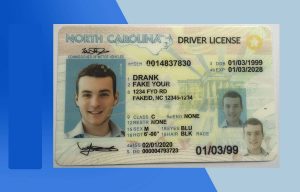 North Carolina Driver License PSD Template (New Edition) - Fully editable