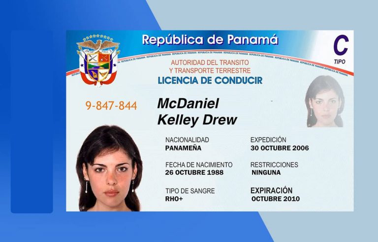 Driver's License Template - Fully Editable PSD Templates
