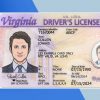Virginia Driver license PSD Template- Fully editable
